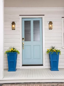 Fairfield Self-Watering Tall Patio Planters, 28” -Green Haven Shop 39 342 081 tif