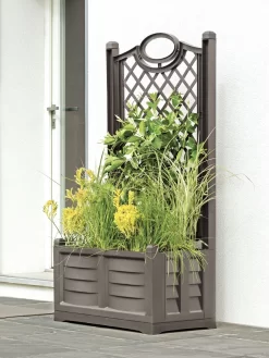 Separate Flower Box With Trellis 15 Separate Flower Box With Trellis -Green Haven Shop 3 4 crop 8613626 03V