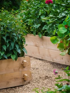 Farmstead Cedar Raised Garden Beds, 2' -Green Haven Shop 8588144 10V tif