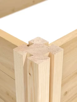 Tall 2-Tier Pine Raised Garden Bed, 4'x12' -Green Haven Shop 8588181 05v 1