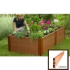 Composite Raised Bed, 22" High With 1" Boards