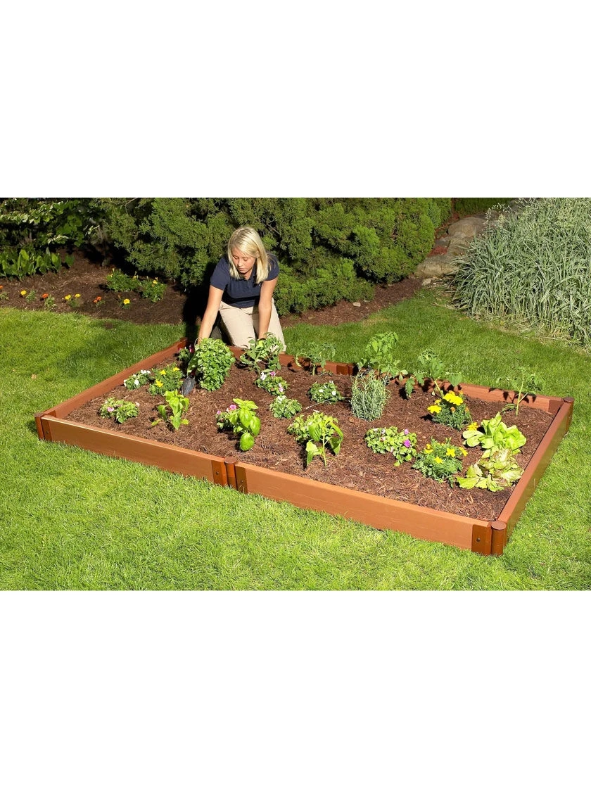 Classic Sienna Composite Raised Bed, 5-1/2" High With 2" Boards 3 Classic Sienna Composite Raised Bed, 5-1/2" High With 2" Boards - Image 3