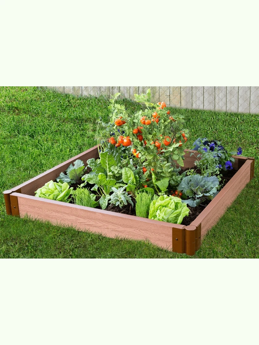 Classic Sienna Composite Raised Bed, 5-1/2" High With 2" Boards 4 Classic Sienna Composite Raised Bed, 5-1/2" High With 2" Boards - Image 4