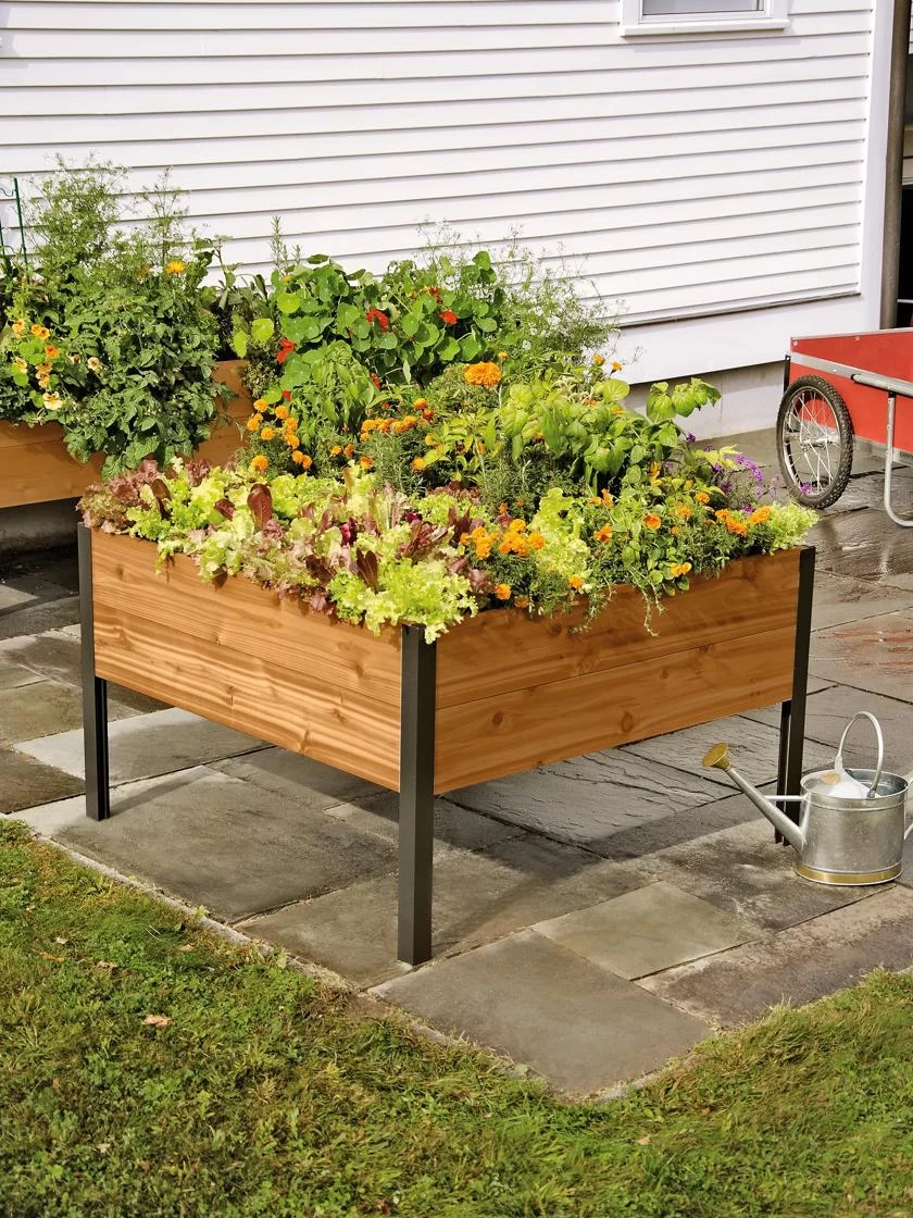 4' X 4' Elevated Planter Box 1 4' X 4' Elevated Planter Box