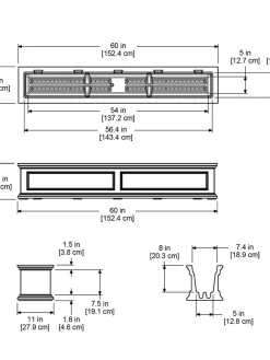 Fairfield Self-Watering Window Box, 5’ -Green Haven Shop 8588938 15V tif
