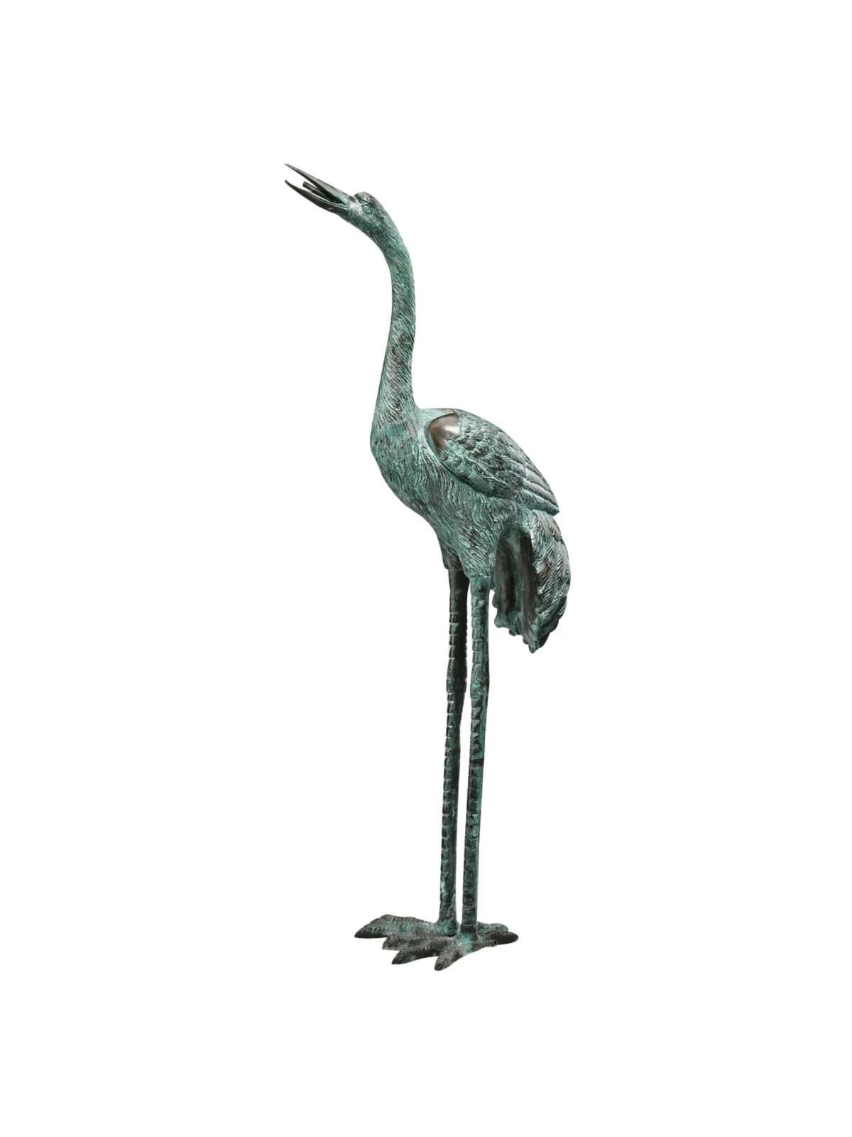 Bronze Crane Statues, Large 3 Bronze Crane Statues, Large - Image 3