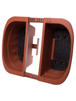 Self-Watering Saddle Railing Planter, 16" -Green Haven Shop 8592175TC 2028z tif