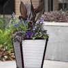 Galvanized Self-Watering Planters