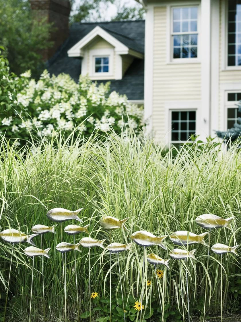 Fish Out Of Water Garden Stakes, Set Of 5 6 Fish Out Of Water Garden Stakes, Set Of 5 - Image 6