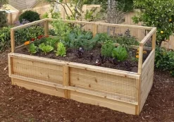 OLT Raised Cedar Garden Bed, 3' X 6' -Green Haven Shop 8594002 01V tif