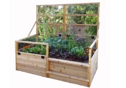 Garden In A Box With Trellis/Lid Option, 3' X 6' 11 Garden In A Box With Trellis/Lid Option, 3' X 6' -Green Haven Shop 8594505 07V tif