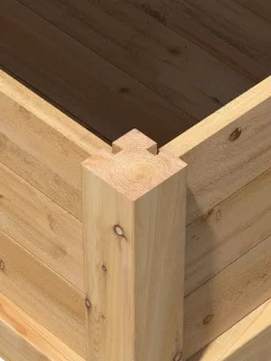 Elevated Cedar Garden Bed, 2' X 4' X 31" 8 Elevated Cedar Garden Bed, 2' X 4' X 31" -Green Haven Shop 8596147 08V tif