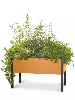 Eco-Stained Elevated Planter Box, 2'x4' -Green Haven Shop 8596759 101 tif