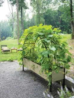 Eco-Stained Elevated Planter Box, 2'x8' 16 Eco-Stained Elevated Planter Box, 2'x8' -Green Haven Shop 8596760 0046 tif