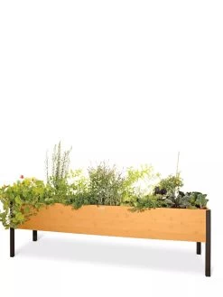 Eco-Stained Elevated Planter Box, 2'x8' 18 Eco-Stained Elevated Planter Box, 2'x8' -Green Haven Shop 8596760 101 tif