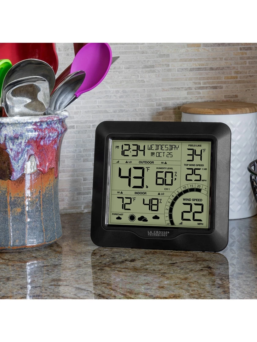 La Crosse Wireless Weather Station With Wind Sensor 4 La Crosse Wireless Weather Station With Wind Sensor - Image 4