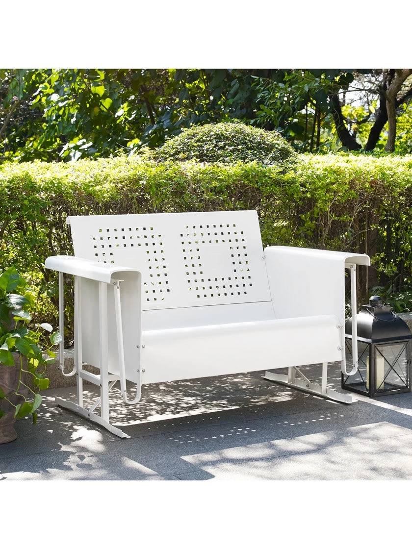 Crosley Bates Loveseat Glider 1 Crosley Bates Loveseat Glider