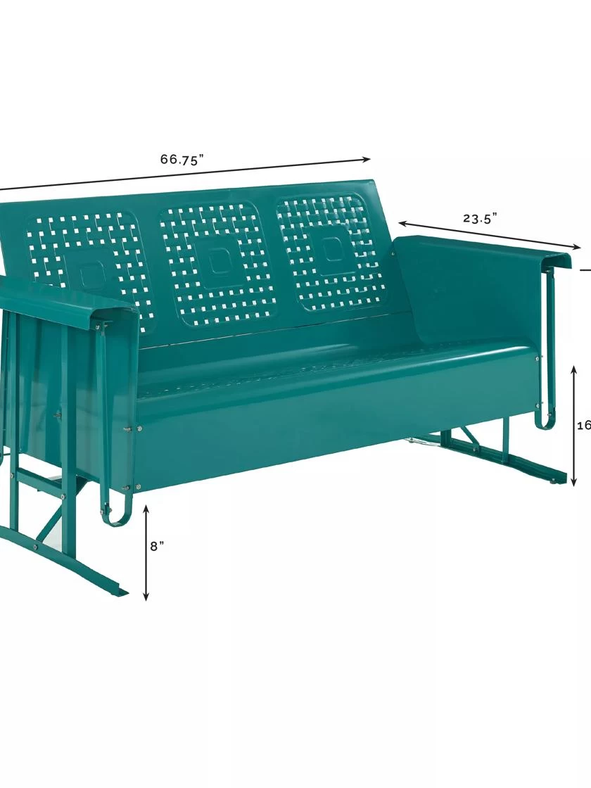 Crosley Bates Sofa Glider 2 Crosley Bates Sofa Glider - Image 2