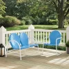 Crosley Griffith Loveseat & Chair Outdoor Seating Set
