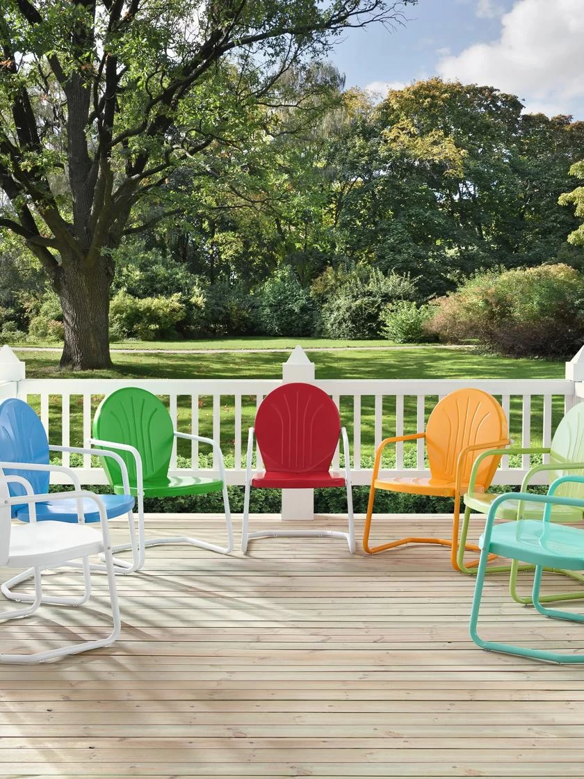 Crosley Griffith Metal Outdoor Chair 6 Crosley Griffith Metal Outdoor Chair - Image 6