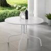 Crosley Griffith Metal Outdoor Dining Table, 39" Round