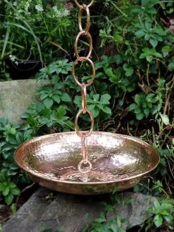 Rain Chain Basins -Green Haven Shop 8600211 01V rain chain basins copper