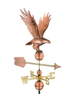 Freedom Eagle Copper Weathervane -Green Haven Shop 8600277 03v