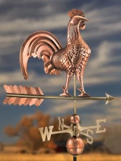 Rooster Copper Weathervane