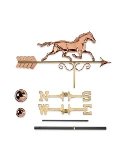 Galloping Horse Copper Weathervane -Green Haven Shop 8600346 04v