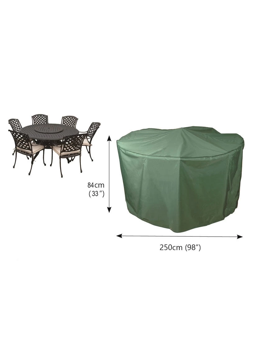 Bosmere Patio Set Waterproof Round Cover, 98" 2 Bosmere Patio Set Waterproof Round Cover, 98" - Image 2