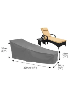 Bosmere Large Sunbed Waterproof Cover -Green Haven Shop 8608855 02v