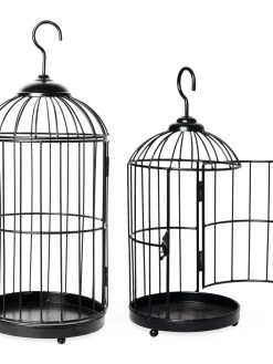 Hanging Birdcage Planter Set 9 Hanging Birdcage Planter Set -Green Haven Shop 8609181 02V tif