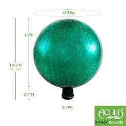 Achla Designs Gazing Globe 12" 13 Achla Designs Gazing Globe 12" -Green Haven Shop 8609321 03V jpg