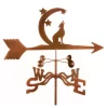 EZ Vane ® Coyote With Moon And Stars Weathervane