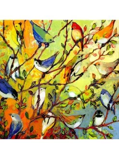 Birds Of A Feather Outdoor Wall Art