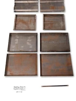 Corten Steel Modular Raised Bed, 2'x4' 10 Corten Steel Modular Raised Bed, 2'x4' -Green Haven Shop 8610702 5140 tif