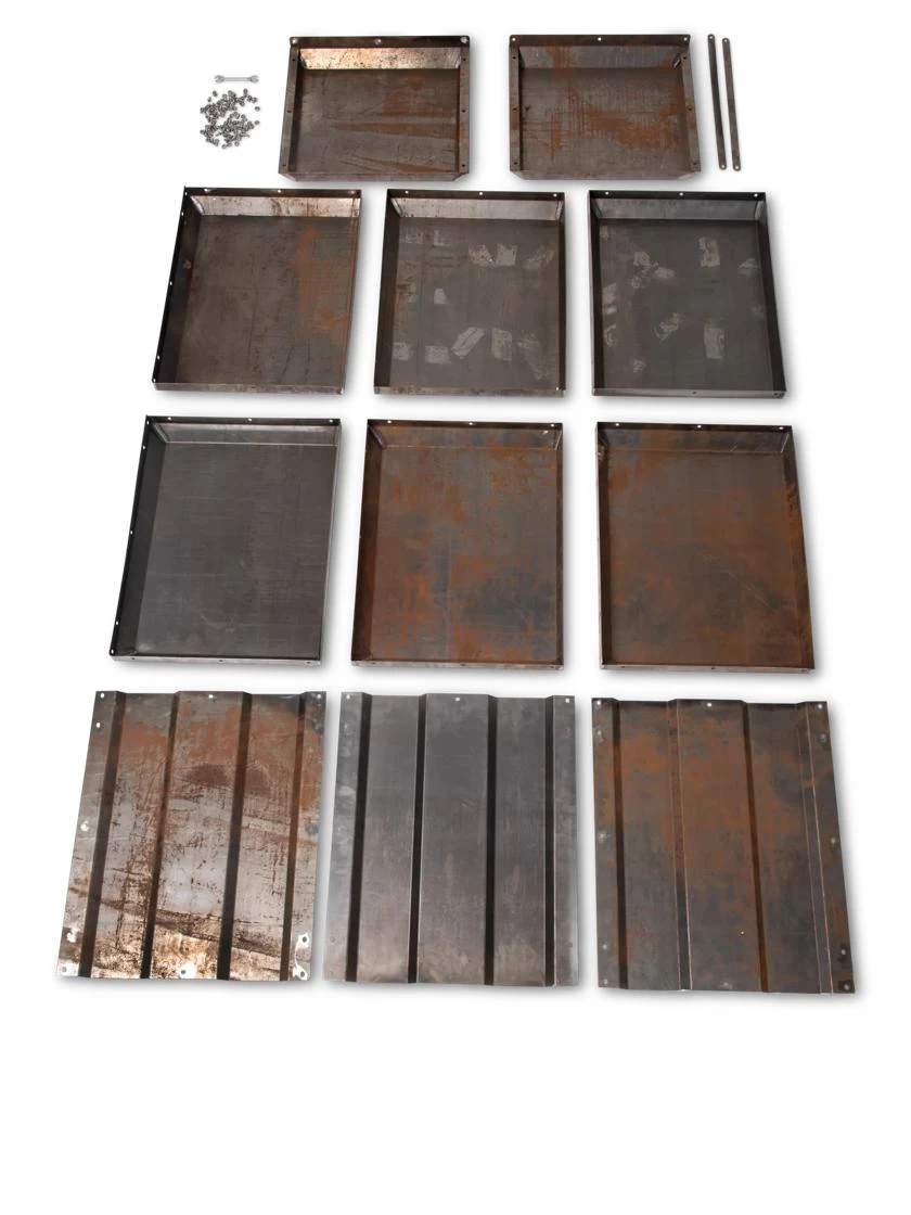 Corten Steel Modular Raised Bed, 2'x6' 6 Corten Steel Modular Raised Bed, 2'x6' - Image 6