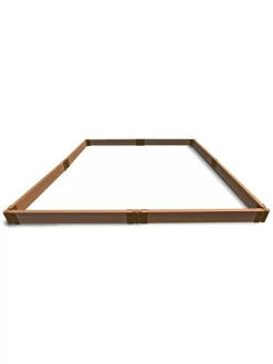 Classic Sienna Composite Raised Bed, 5-1/2" High With 2" Boards 12 Classic Sienna Composite Raised Bed, 5-1/2" High With 2" Boards -Green Haven Shop 8610836 01v