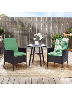 Outdoor Decor™ Seat Pad High Back Cushions, 20" X 45" 14 Outdoor Decor™ Seat Pad High Back Cushions, 20" X 45" -Green Haven Shop 8611125 106v grli outdoor seat pad high back cushions 20x45 green lily