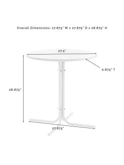 Crosley Griffith Outdoor Bistro Table -Green Haven Shop 8611576 05v