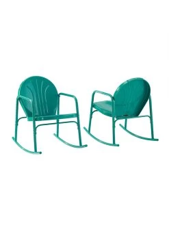 Crosley Griffith 2-piece Outdoor Rocking Chair Set 18 Crosley Griffith 2-piece Outdoor Rocking Chair Set -Green Haven Shop 8611577 tu 30v