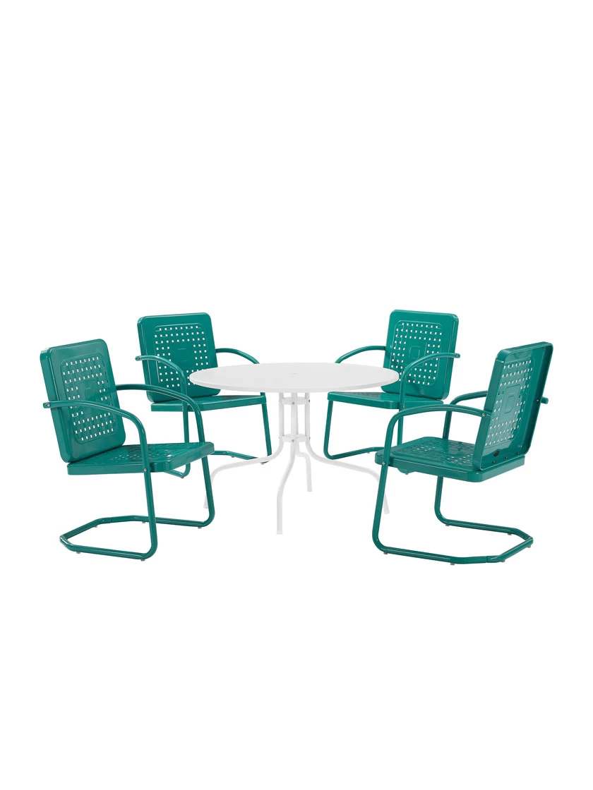 Crosley Bates 5-piece Outdoor Dining Set 1 Crosley Bates 5-piece Outdoor Dining Set