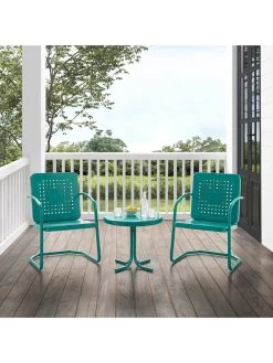 Crosley Bates 3-piece Outdoor Dining Chair Set 13 Crosley Bates 3-piece Outdoor Dining Chair Set -Green Haven Shop 8611583 tu 14v