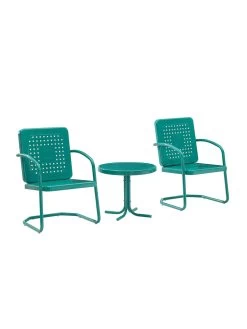 Crosley Bates 3-piece Outdoor Dining Chair Set 14 Crosley Bates 3-piece Outdoor Dining Chair Set -Green Haven Shop 8611583 tu 15v