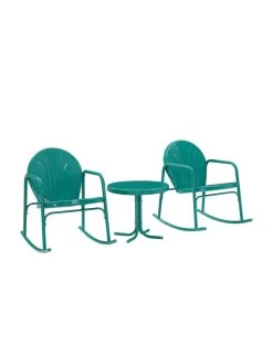 Crosley Griffith 3-piece Outdoor Rocking Chair Set 20 Crosley Griffith 3-piece Outdoor Rocking Chair Set -Green Haven Shop 8611588 tu 26v