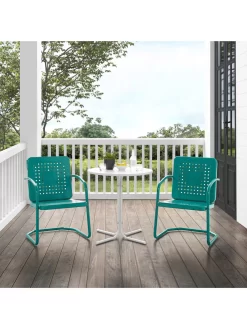 Crosley Bates 3-piece Outdoor Bistro Set -Green Haven Shop 8611590 tu 12v