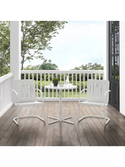 Crosley Bates 3-piece Outdoor Bistro Set -Green Haven Shop 8611590 wt 20v