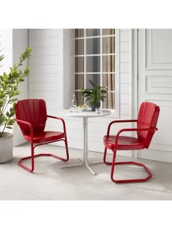 Crosley Ridgeland 3-piece Outdoor Bistro Set -Green Haven Shop 8611594 rd 17v