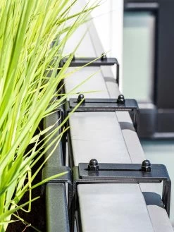 Veradek Metallic Series Railing Planters -Green Haven Shop 8611610 01v