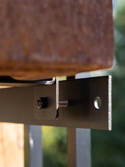 Veradek Metallic Series Corten Steel Railing Planters 10 Veradek Metallic Series Corten Steel Railing Planters -Green Haven Shop 8611611 02v